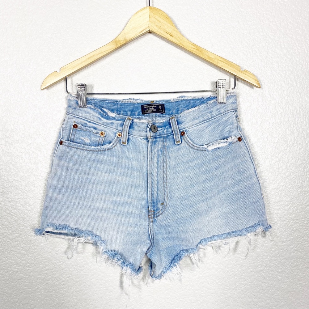 Abercrombie & Fitch Annie High Rise Jean Short 2